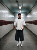 Ringer Tee Navy